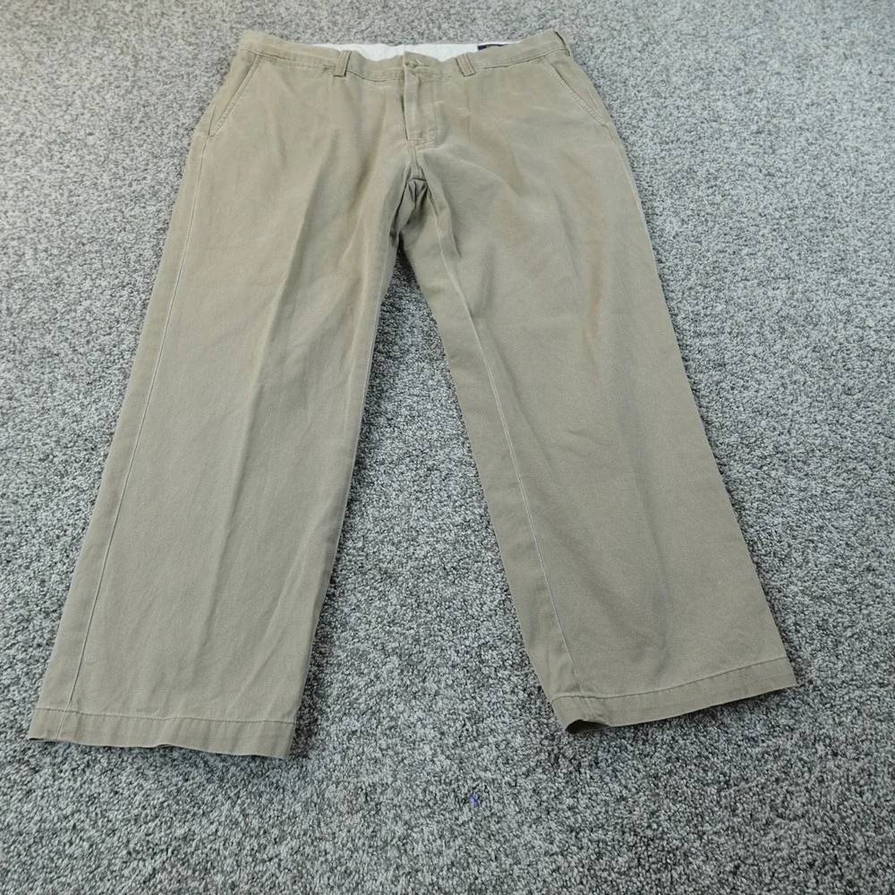 Polo Ralph Lauren Pants Mens 36X26‎ Beige Brown Tan Chino Trouser Golf Classic